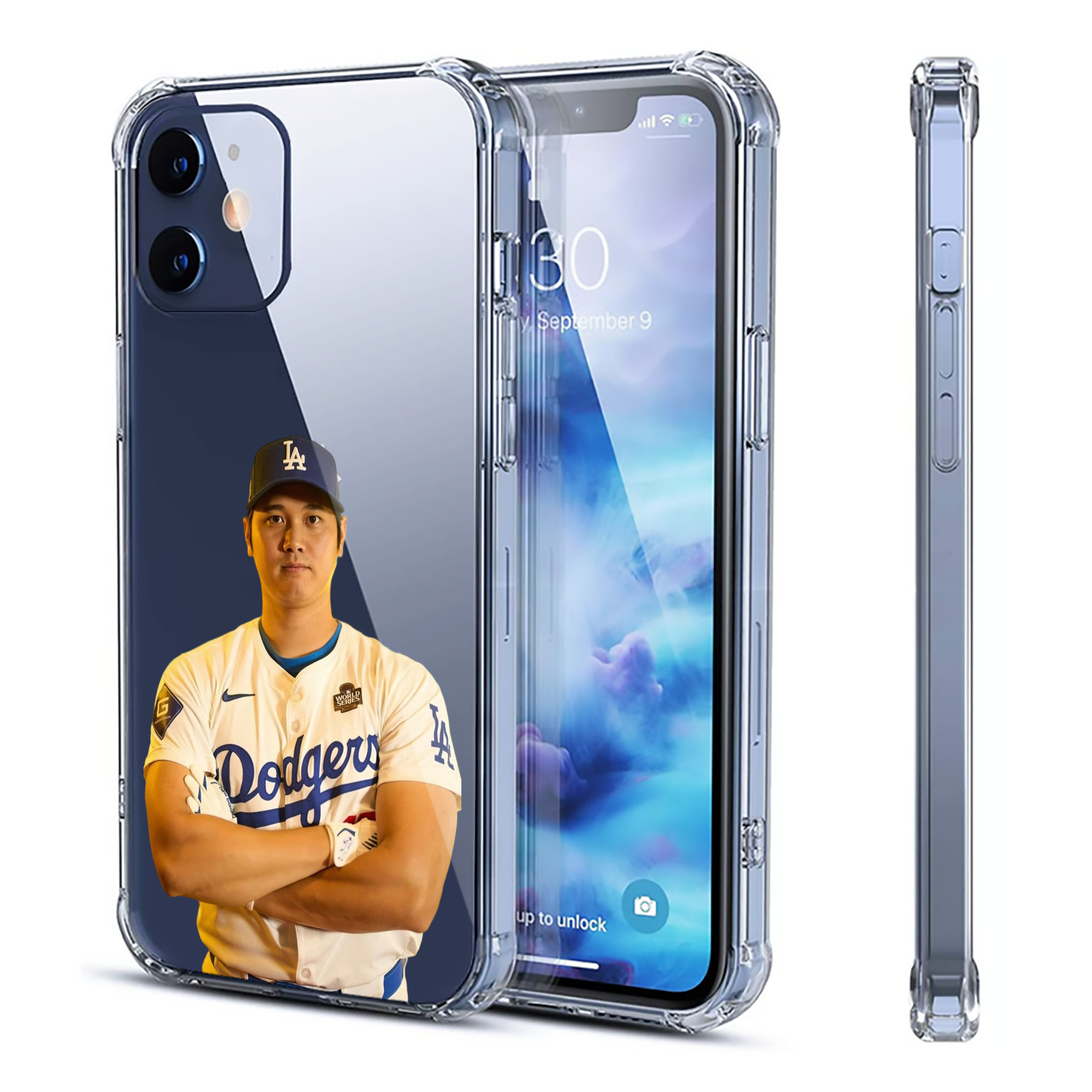  Clear IPhone 12 Case – Soft TPU With UV Print – Enhanced Drop Protection, Precise Fit, Anti-Fingerprint, Customizable Design, Scratch-Resistant, Yellow-Resistant